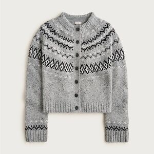 J. Crew Fair Isle Cardigan